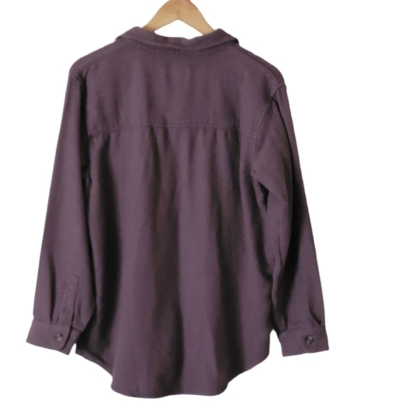 American Eagle Outfitters Purple Button Down Shirt M - Picture 2 of 9